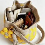 Flower Crochet Bag